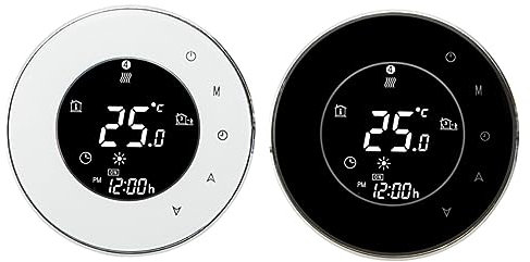 Homoyoyo Programmierbarer WLAN Thermostat Mit LCD Display Für Fußbodenheizung Digitaler Temperaturregler Für Smart Home