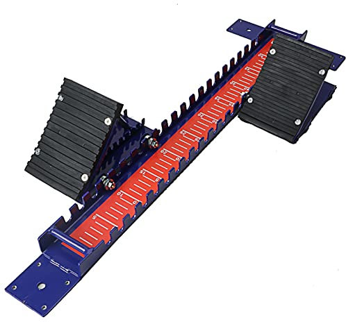 Blocco di partenza per atletica leggera – Pedale regolabile in lega di alluminio blocco di partenza con funzione facile da trasportare per eventi su pista e campo