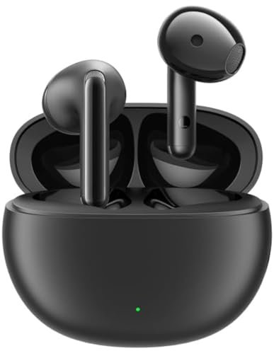 JOYROOM JR-FB2 Funpods Series True Wireless Kopfhörer, DNC erkennt Geräuschunterdrückung, klares Telefonieren, Schwarz