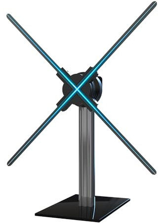 3DhologramFan Stand and Multi-Function Base,3d Holographic stand Suitable for 27.5 Holographic Projector or Smaller Fans