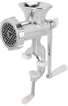 Tritacarne - Tritacarne manuale per uso domestico Manovella a mano Tritacarne per carne Tritacarne Utensile da cucina 7,0 x 3,9 x 9,6 pollici