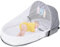 Berceau Portable,Lit Bebe Pliable | Lit Bebe Voyage,Berceau Portable Pour Bébé,couffin De Voyage Pliable,Berceau Portable Pour Bébé Avec Jouets De Développement Et Filet Respirant,Berceau De ge