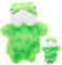 ORFOFE 1stk Geschichte Marionette De Porristas Tierhandpuppen Plüsch Frosch Puppe Frosch Spielzeug Plüschhandpuppe Geschichten Erzählendes Spielzeug Handpuppe Für Kinder Tierpuppen Green