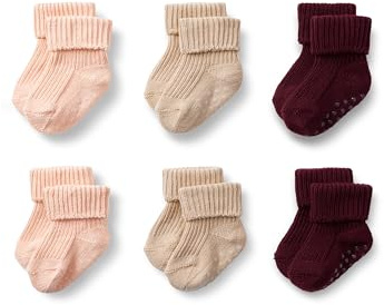 Amazon Essentials x Sofia Grainge Unisex Baby und Kinder Stricksocken, 6 Paar