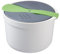AMSLSIU Home Office Hotel Four à Pour micro-ondes portable Cuiseur à riz Multifonctionnel Vapeur Pot Ménage Ustensiles de cuisine Outil de cuisson, Vert