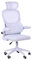 Mars Gaming MGC-ERGOPRO, Sedia Ergonomica Professionale, Supporto Lombare Attivo, Rete Traspirante, Altezza Regolabile 120-130cm, Braccioli Ribaltabili, Poggiatesta Regolabile, Sedia Ufficio, Bianco