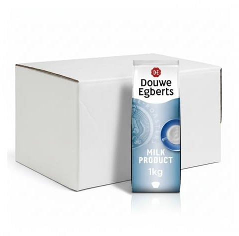 Douwe Egberts Milchpulver für Kaffeeautomaten, 10 x 1 kg, Glutenfrei