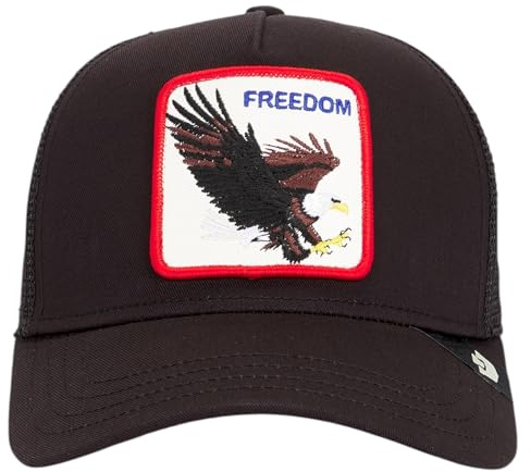 Goorin Bros. The Freedom Eagle Trucker CapBros. Women/Men - Cap Baseball mesh Snapback, with Peak, Peak All-Season Spring Summer Autumn Winter