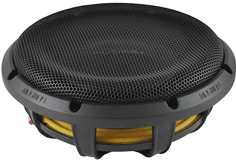 MUSWAY MWF104SQ - 25 cm Sound Quality Flach-Subwoofer | Einbautiefe 7,4cm