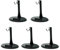 TIZPIKUOL XIAONAN Standfuß für Actionfiguren im Maßstab 1/6, 30,5 cm, Schwarz, 5 Stück