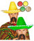 FIESTAS GUIRCA Sombrero Mejicano 45cm Paja - Sombreros, Gorros, Cascos y Diademas
