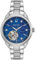 Bulova Damen Analog Automatik Uhr mit Edelstahl Armband 96P191