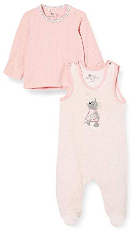 Sterntaler Baby - Mädchen Strampler-set Nicki Mabel Pajama Set, Rosa Mel., 62