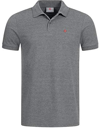 Höhenhorn 32K5 Waliss Herren Poloshirt Dunkelgrau Gr. XL