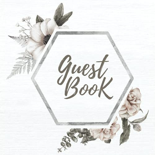 Guest Book: per Feste di Matrimonio, Nozze, Nozze d’oro, Battesimo, Compleanno e Altri Eventi. Album per dediche, auguri e foto degli invitati. Idea regalo. Ricordo, accessorio e decorazione