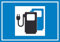 Ladestation Elektrofahrzeuge Symbol Aufkleber A7 (74x105mm)