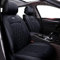 WANGIRL Luxury Universal PU Leather Car Seat Covers Full Set, Waterproof Car Seat Protector, Suitable for Most Sedans, Suv (Black)