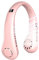 MOREASE Neck Fan, Portable Neck Fan Rechargeable Personal Fan, 3000mAh USB Wearable Hands Free Fan, 4+1 Speeds Cooling Fans, Leafless Hanging Bladeless Mini Neck Fan for Women Men Outdoor (P+)