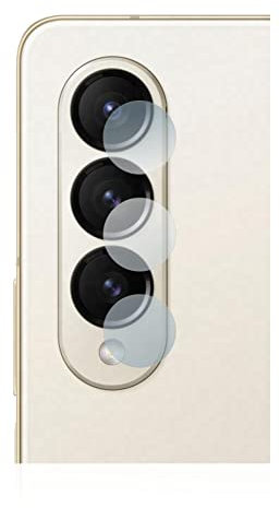 brotect Glass Screen Protector Film compatible with Samsung Galaxy Z Fold 4 (ONLY Camera Lens) - Glass-Foil Protection [Scratch Resistant]
