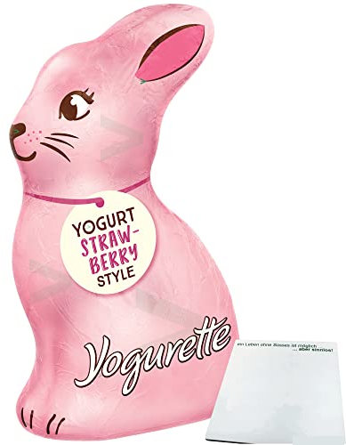 Yogurette Osterhase Erdbeere (75g) + usy Block