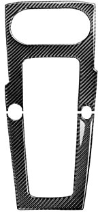 JORAsa for Audi A3 8V 14-19 Sport Style Carbon Fiber Car Center Gear Shift Frame Cover Panel Trim Sticker RHD Auto Trim Zubehör Guard Sticker Kits (Color : D)