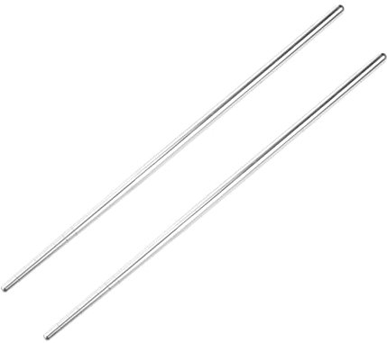 Cabilock Palillos De Cocina Palillos para Niños Palillos De Entrenamiento Palitos De Comida Palitos para Cortar Niños Palillos De Metal Palillos Reutilizables Japón Anti-escaldado Viajar