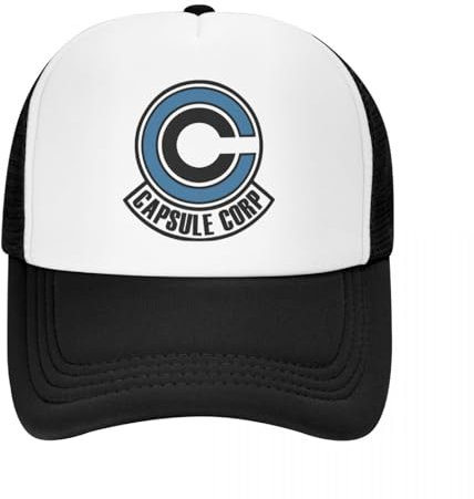 Casquette De Baseball Mode Capsule Corp. Casquette De Baseball pour Femmes Hommes Réglable Trucker Hat Performance Snapback Casquettes D’été Chapeaux Cadeau Parfait