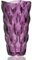 CEMABT 24 cm Blumenvase 3.4 lbs Thickened Vase für Tulpen- Geschenke für Mama zum Geburtstag,Geschenkideen Mutter Glasvase für Blumen Klarglasvase Dekorativ für Hochzeiten(Lila)