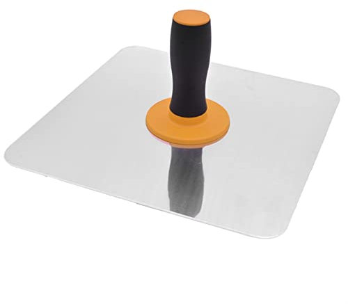 CekoCk plastering trowel stainless steel trowel Pointing Trowel Aluminium Trowel Mortar Board Holder Construction with Handle Plastering Tool DIN889 Finishing Trowel Shovel