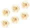 Yardenfun 6 Stücke Blumenverzierungen für Schuhe Dekorationselemente Schuhclips und Haarspangen mit Pompons Perfekt für Hochzeiten Partys und Kreative Bastelprojekte