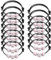 15 Stück Baseball Armbänder Kinder, Baseball Charm Armbänder mit Verstellbaren Perlen, Baseball Armband ideal für Kinder, Jungen und Männer, Perfekt für Sportpartys und Inspirierende Geschenke