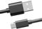 pluX Replacement Micro USB Fast Charger Flat Cable Cord Compatible for JBL Flip 2 Flip 3 Flip 4 Speaker Logitech UE Boom 22AWG Android Phones (100cm/Black)