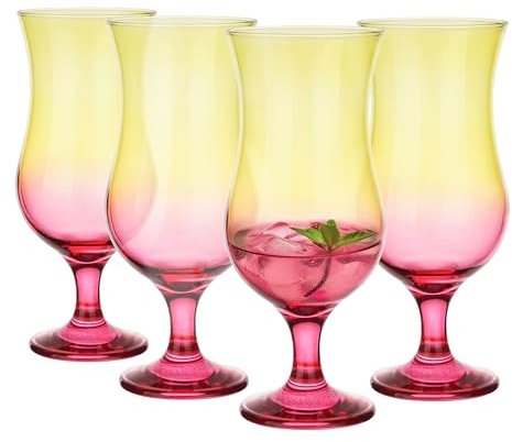 Glasmark KROSNO, 420 ml, lot de 4, pour cocktails alcoolisés, s à long drink, s à cocktail, s à boire, s de fête, parfaits pour la maison, les restaurants