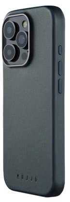 Mujjo Leather Bio Case iPhone 16 Pro Max Blau