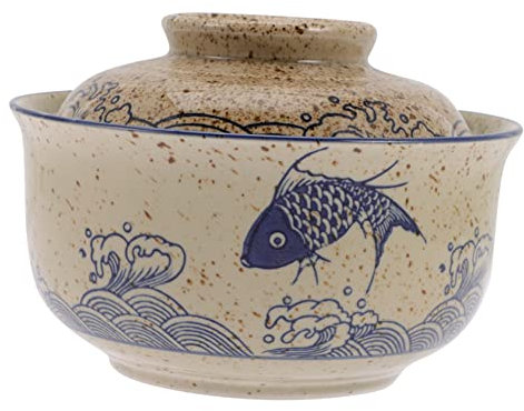 WATIIFUFU Bol de ramen vaisselle japonaise traditionnelle Bol de nouilles de cuisine saladier de cuisine à domicile bol en céramique pour la maison bol de service de cuisine