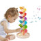 Music Tree Wooden Marble Run, Wooden Marble Run Game For Kids, Colorful Ball Drop Toy, Colorful Rolling Ball Tower Musical Tree Ball Toy, Wooden Music Tree Marble Run Montessoris Toys 33.8x15.8cm