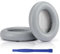 HRGTG Earpads Cushions for Bose 700 (NC700) Noise Cancelling Wireless Headphones, Replacement Ear Pads with Softer Leather, Luxurious Memory Foam, Added Thickness (Grey)
