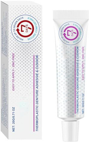 Adheza Adhesive | Adheza Long-lasting Denture Adhesion | Adhezaa Denturer Adhesivee Glue | Thermoplastic Denture Adhesive | Safe Denturee Glue