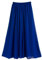 Damen Elastisch Stretch Bund Einfarbig Sommerrock Rock Lang mit