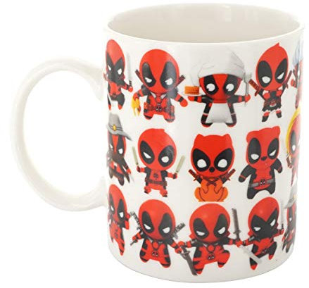 Deadpool - 3D Foam Style Collage - Mug