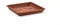 Topfino Quadratischer Untersetzer 50 cm Terracotta