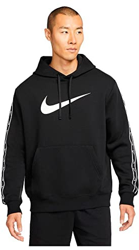 Nike Herren Nsw Repeat Hose, Black/White, S EU