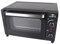 Mini-Backofen - Toastofen 12 Liter 1050 Watt inkl. Backblech Grillgitter, Griff für Blech und Gitter – ideal für Singles Wohnmobile Camping (Schwarz)