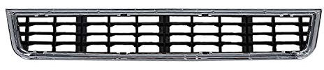 Wresetly Rejilla cromada para radiador, parachoques delantero central para limusina A4 B6 02-05
