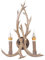 Queeucaer Retro Geweih Wandleuchte Geweih Wandlampe Bar Wandlampe Kreativ Harz WandbeleuchtungGeeignet für Flure, Räume,Wohnzimmer, Restaurants Enthält zwei Glühbirnen
