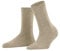FALKE Women's Cosy Wool W So Viscose Cashmere Plain 1 Pair Socks, Beige Melange 4091, 5.5-8
