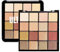 16 Farbe Lidschatten Palette - Schimmernde Lidschattenpalette Matte und glitzernde Lidschatten Paletten - Wasserdicht, Hochpigmentiert Augen Make-Up (Braun)