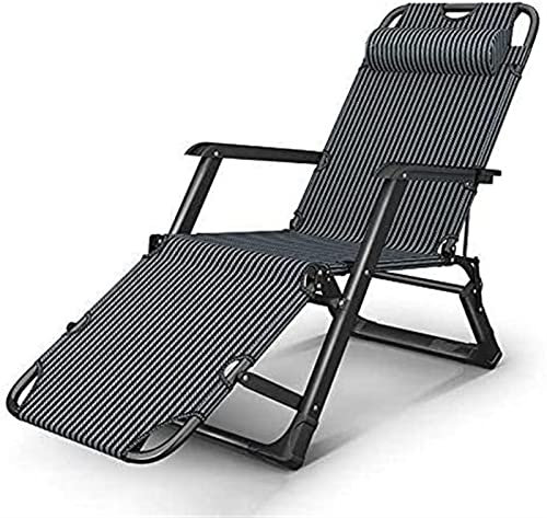 AWMCXQRA Klappstuhl Klappstuhl Garten Sonnenliege Stuhl Verstellbarer Stuhl Liegestuhl für Rasen Schwimmbad Liegestuhl