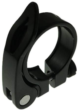 YTgilo Bicycle Quick Release Seatpost Clamp 34.9mm Aluminum Alloy Seat Tube Clamp Lock Seatpost Clamp Road Bike Seatpost Lock Cycling Accessories