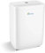 Senville 12L/Day Dehumidifier, Dehumidifiers for Home, Washable Filter, Laundry Drying, 1.6L Tank, Continuous Drainage, White